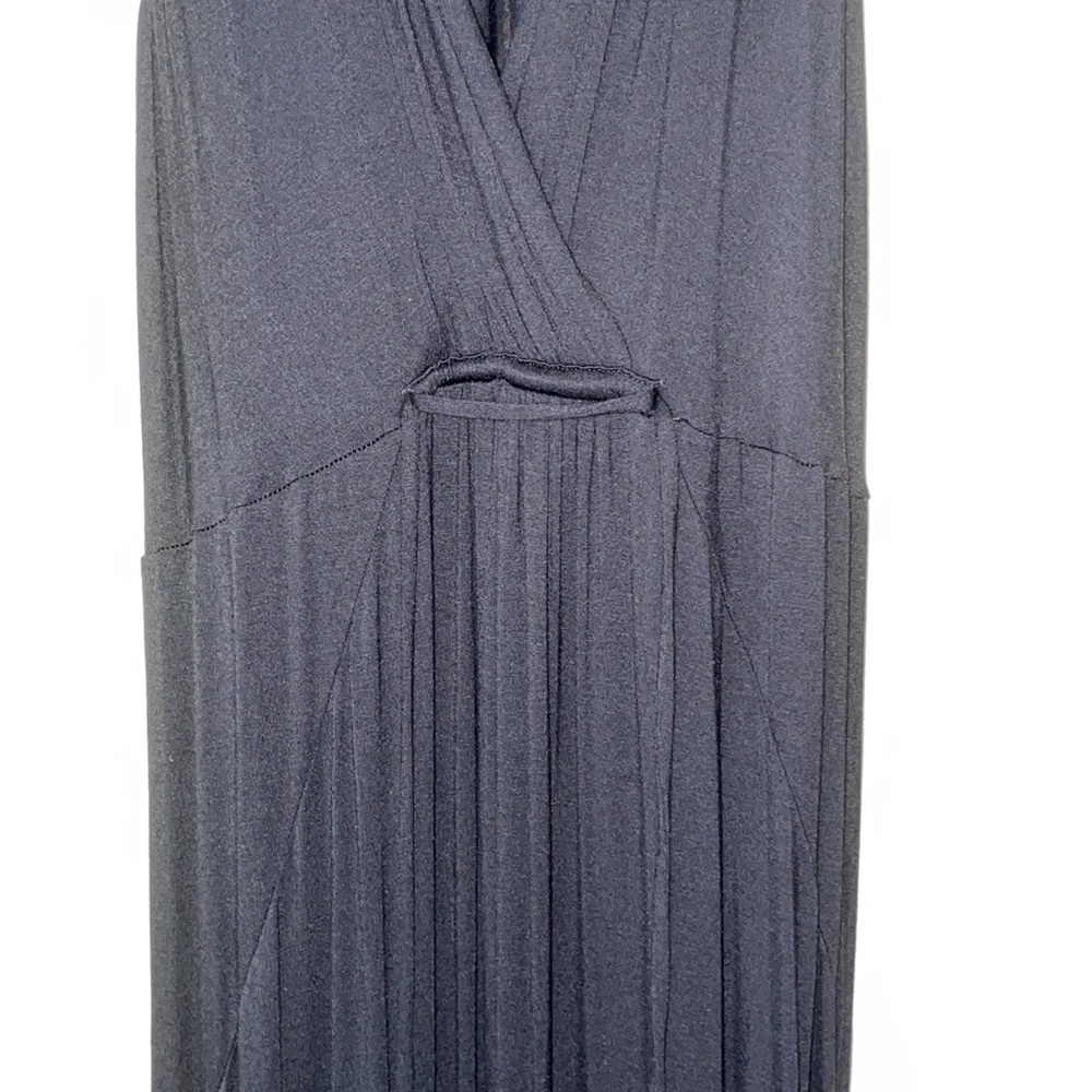 Motherhood Maternity super soft, long black dress - Picture 4 of 6